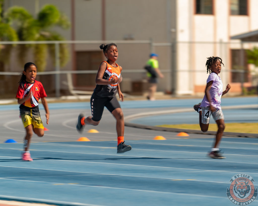 Children running